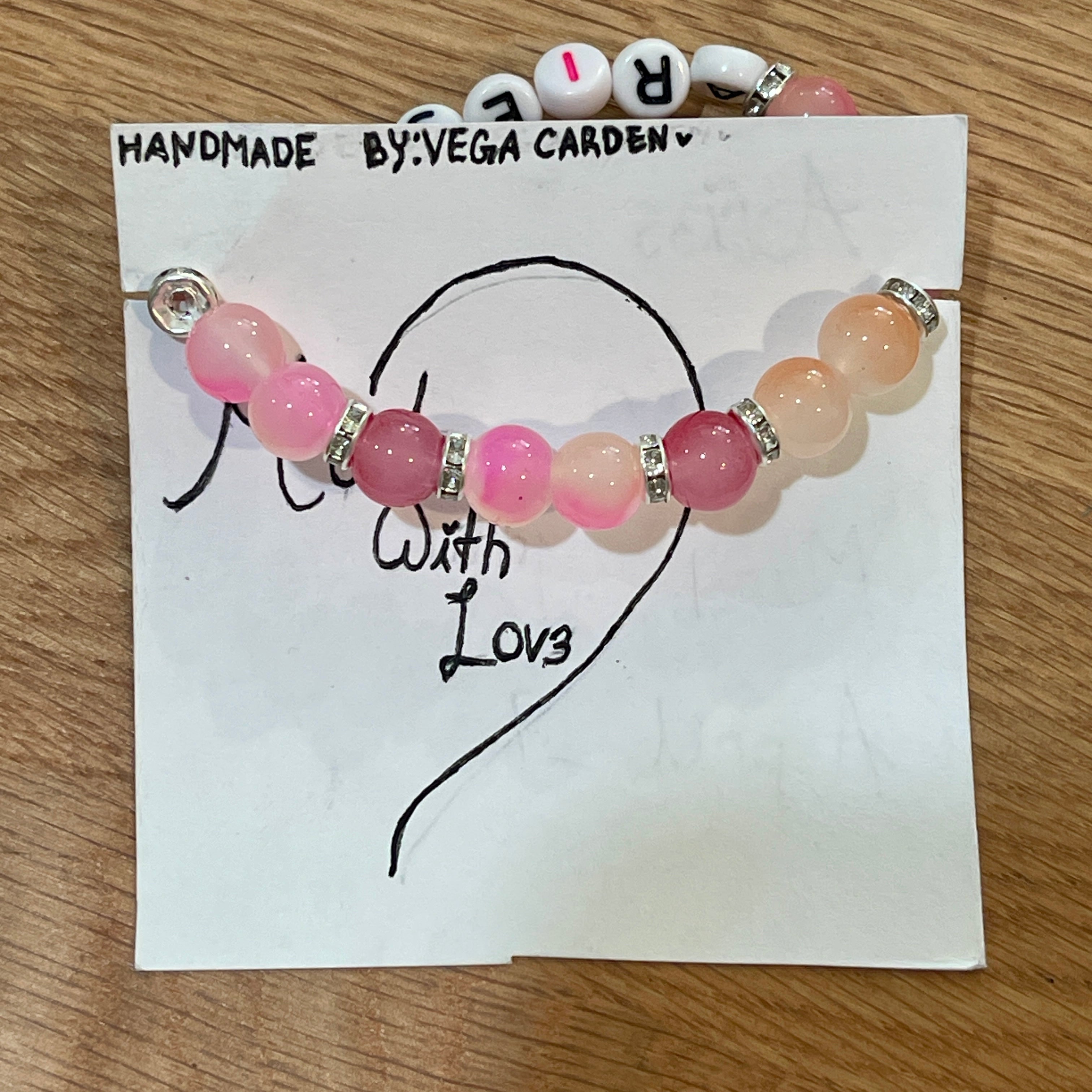Glass Bead Bracelet - Zodiac