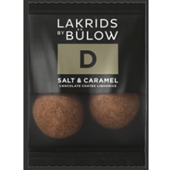 Danish Chocolate Covered Licorice - 2pk Mini (Salt & Caramel)