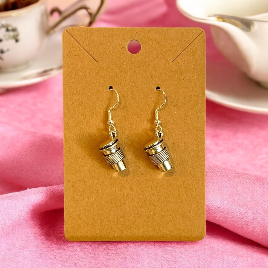 Steamed Stardust Earrings - Drinks