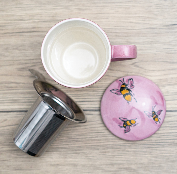Spring Honeybee Mug & Infuser