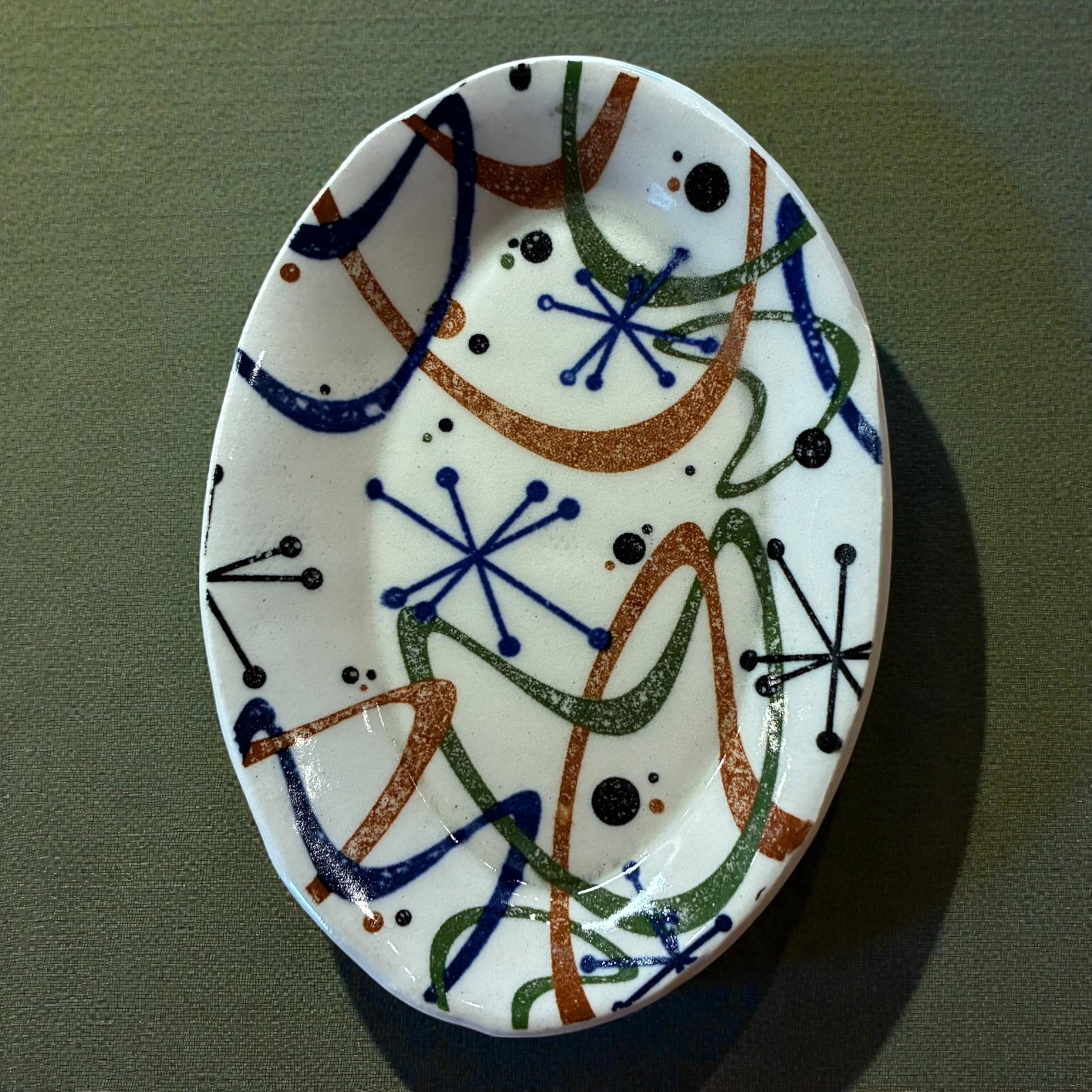 Boot Sole Pottery - Trinket / Teabag Tray