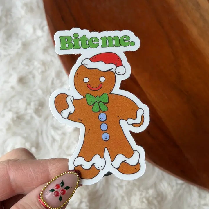 Vinyl Sticker - Bite Me