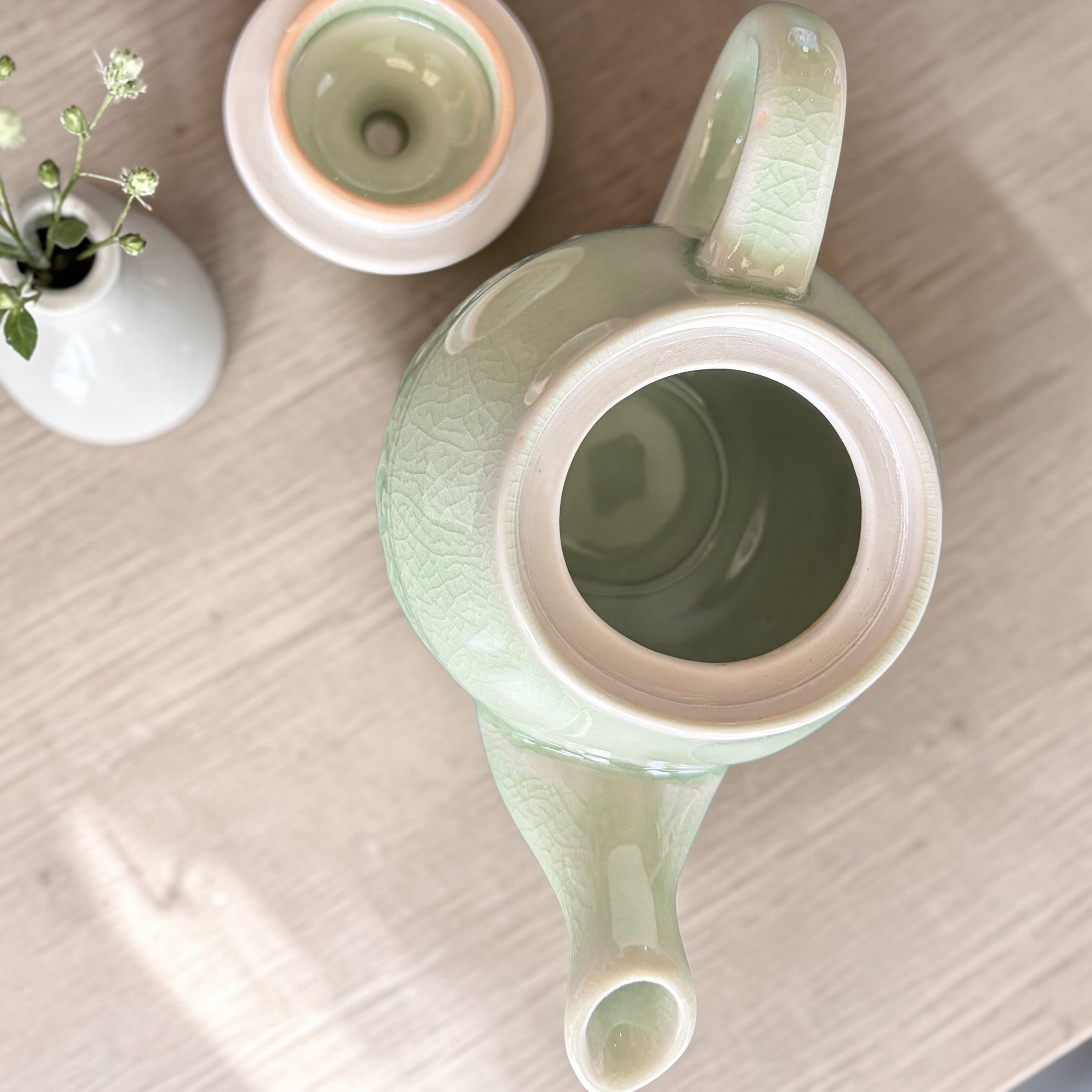 Vintage Teapot - Japanese Celadon (Unknown)