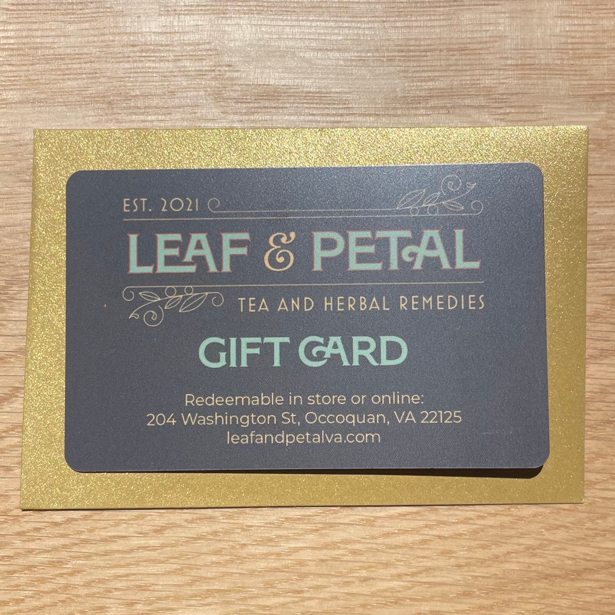 Leaf & Petal Gift Card