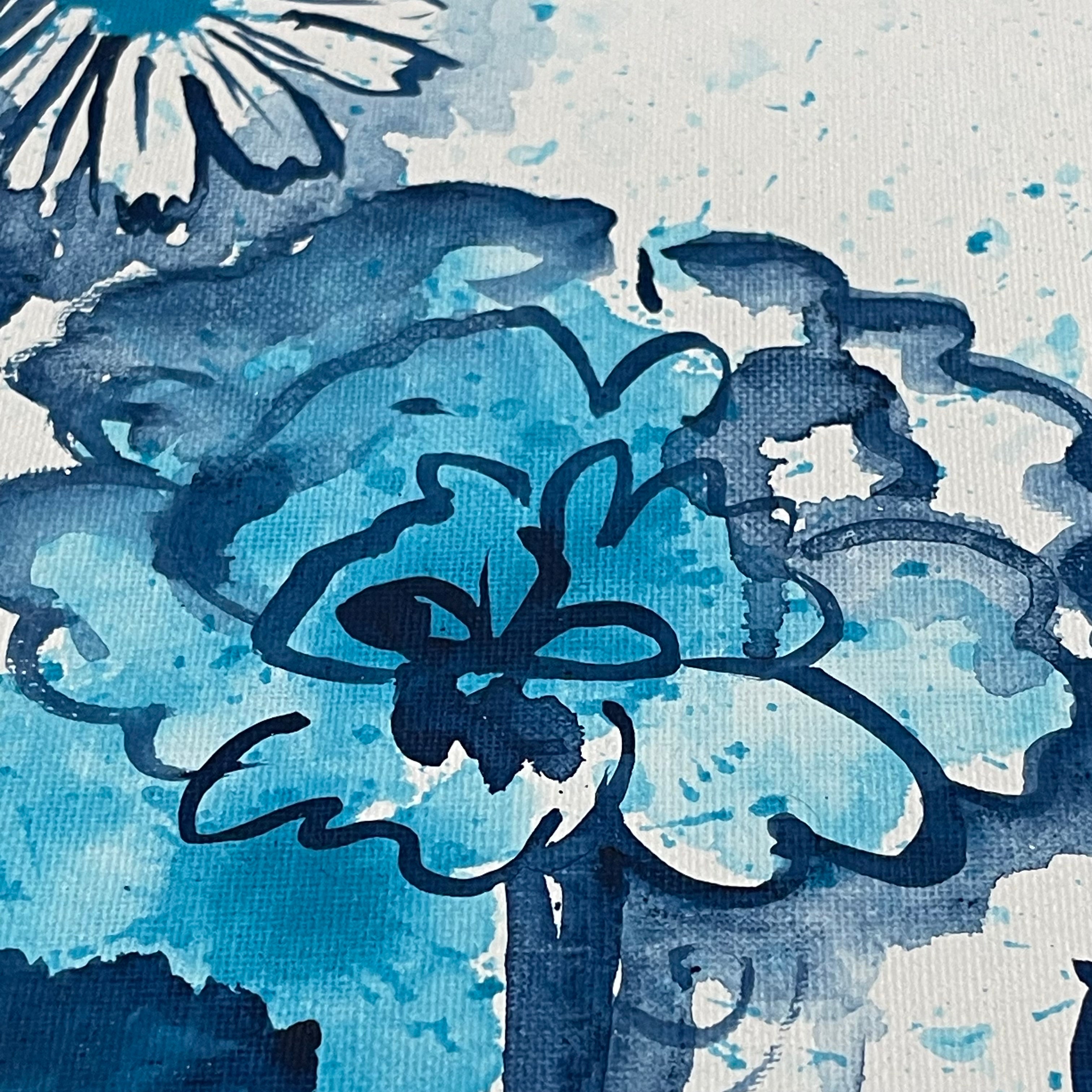 "Blue Blooms” by Darby Carden