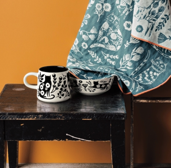 Imprint Stoneware Mug - Catbloom