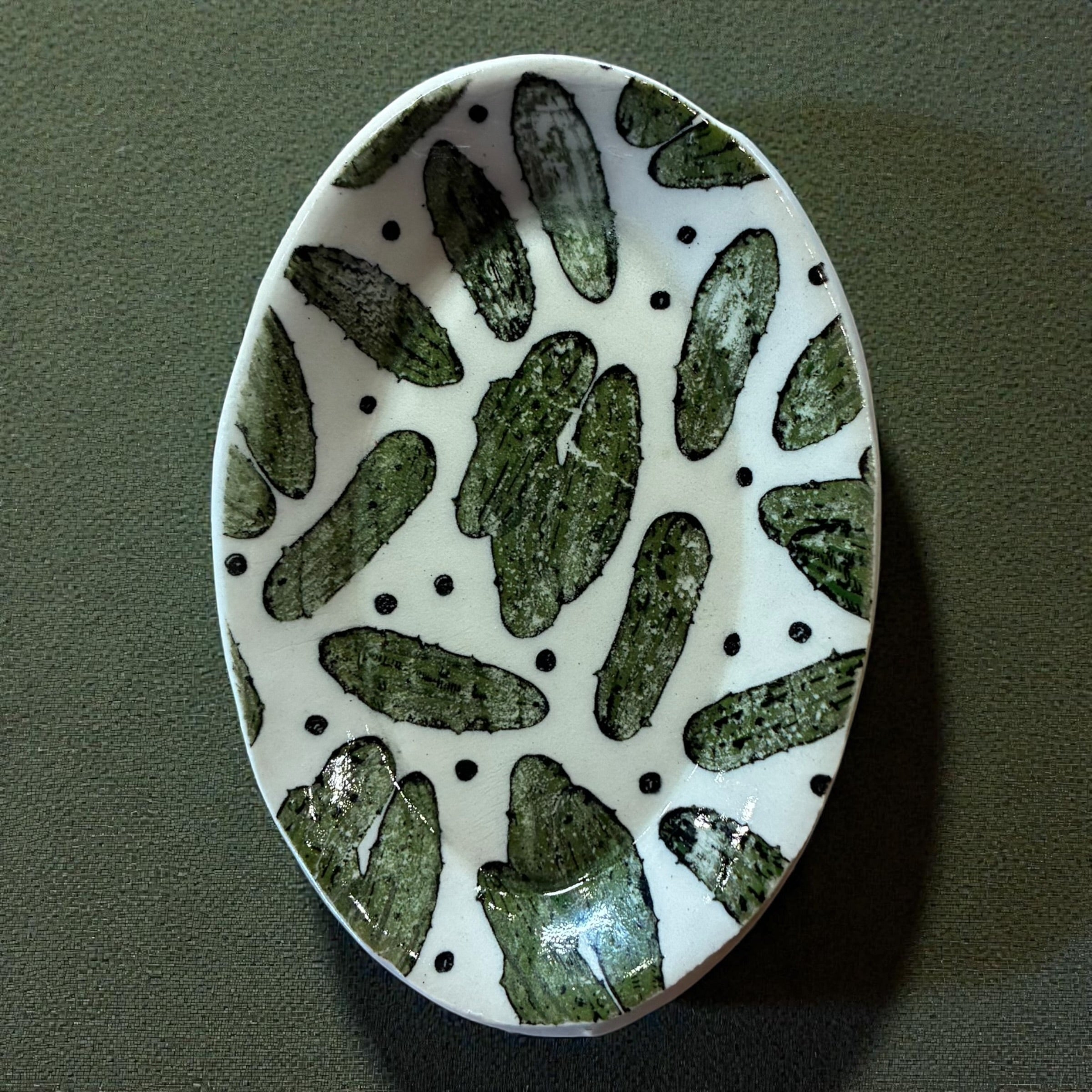 Boot Sole Pottery - Trinket / Teabag Tray
