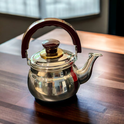 Vintage Teapot - Stainless Steel