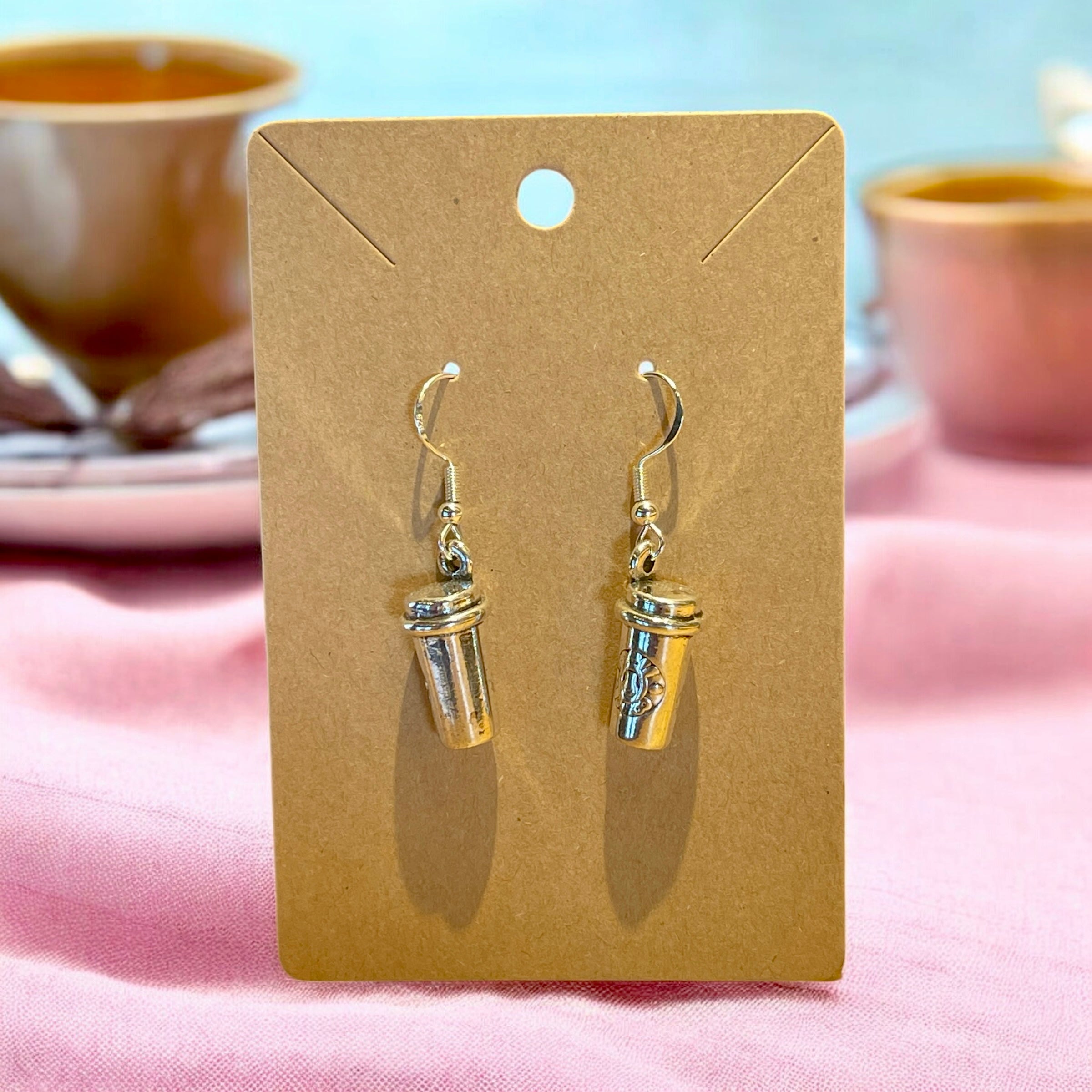 Steamed Stardust Earrings - Drinks