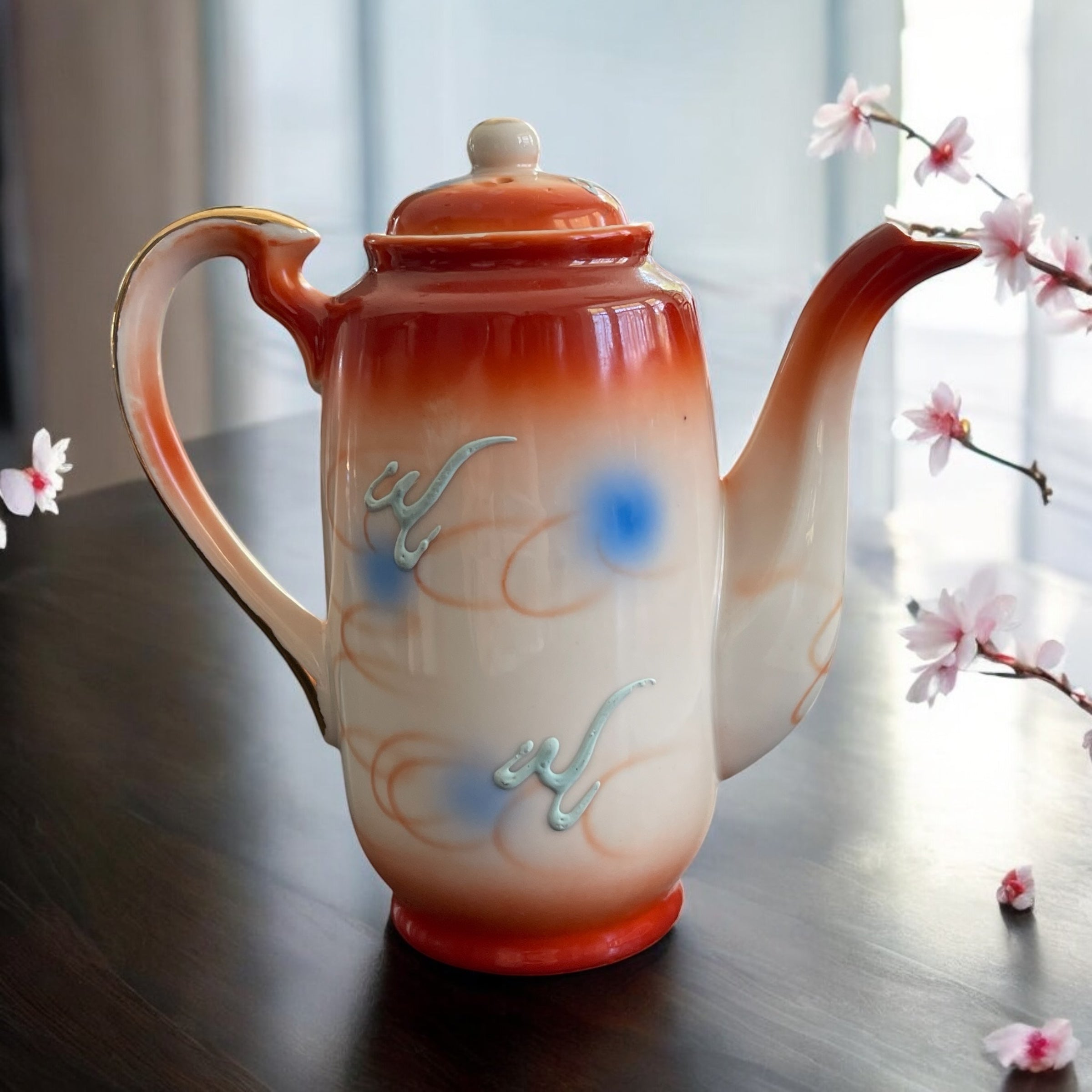 Vintage Teapot - Geisha Dragon (Japan)