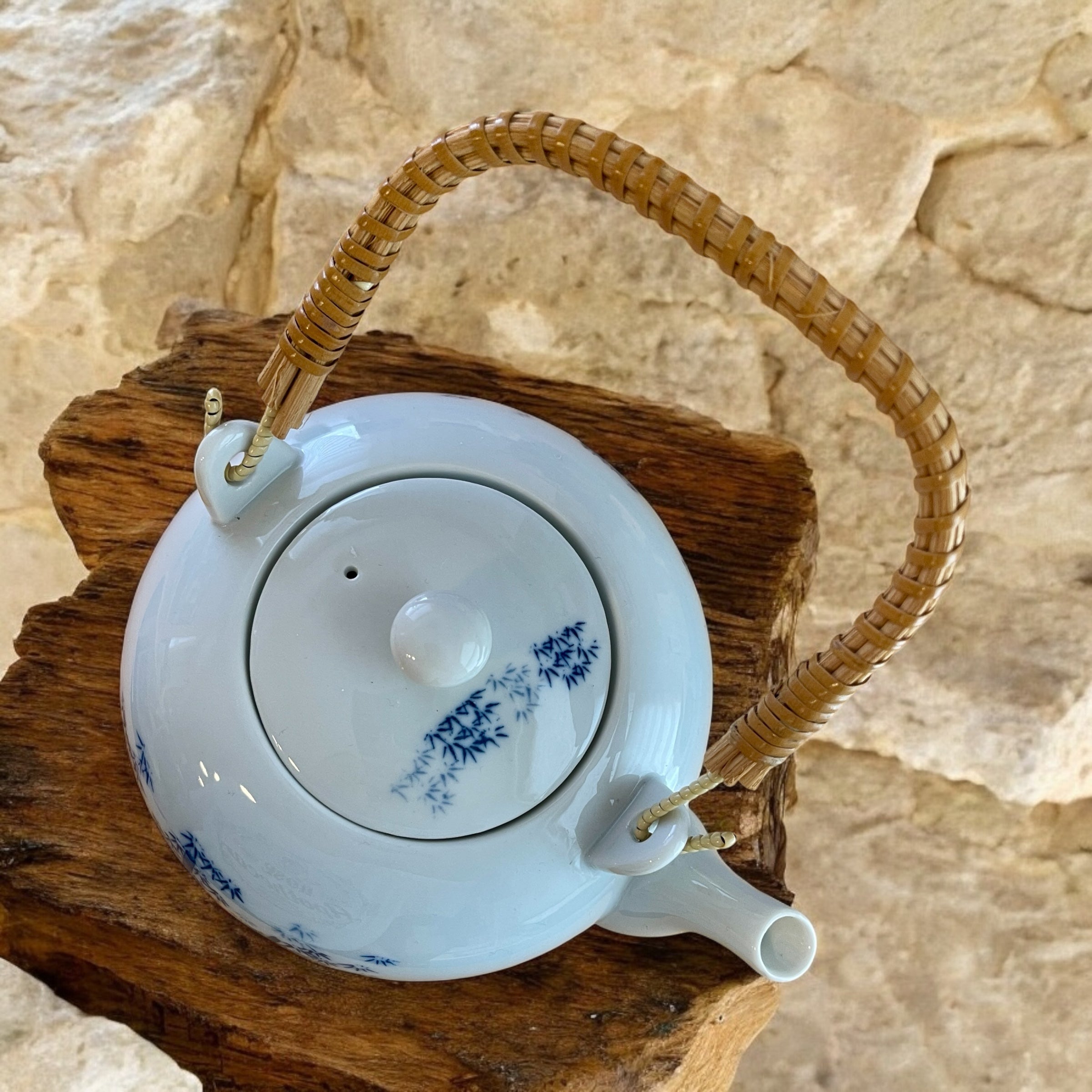 Vintage Teapot - Blue & White (Unknown, China)
