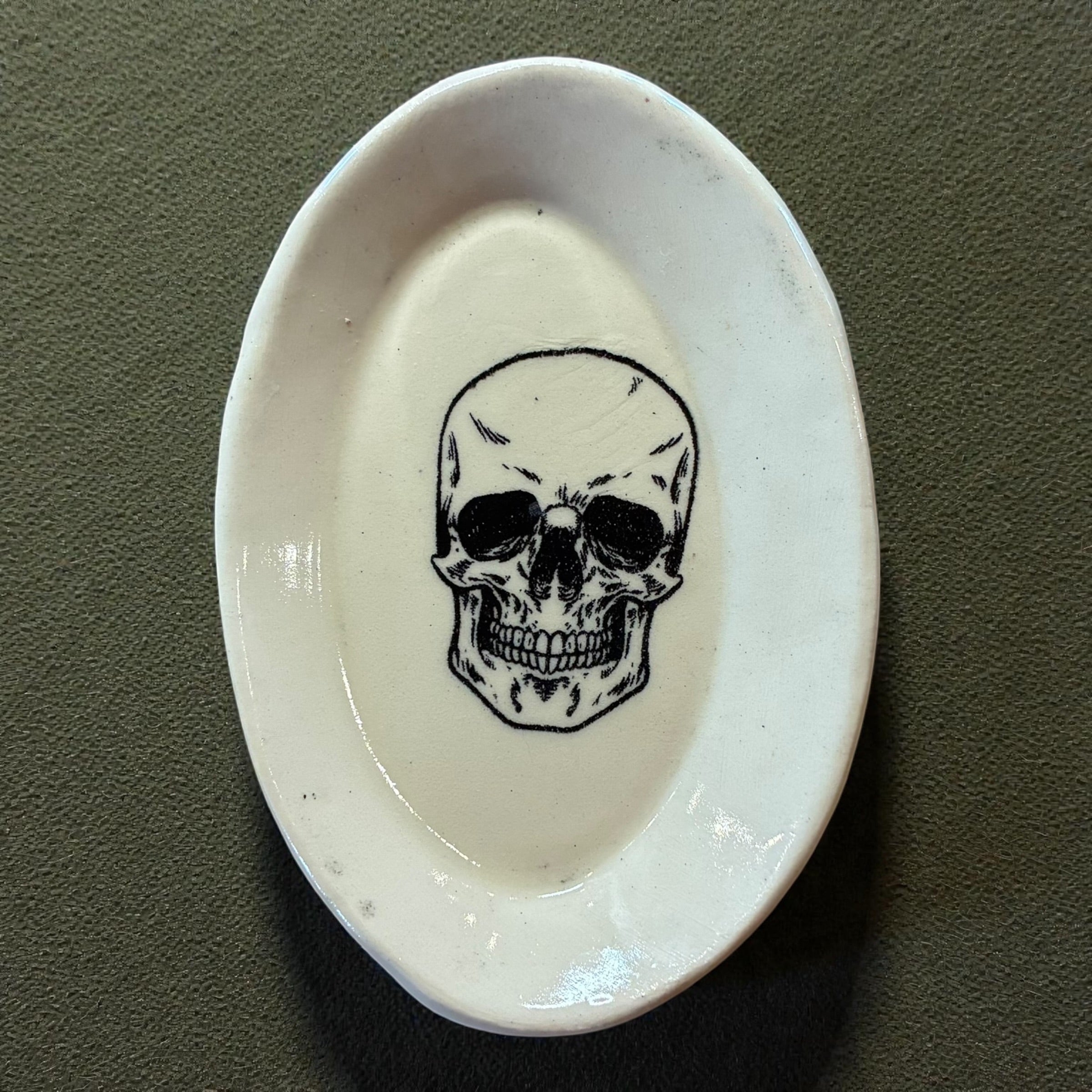 Boot Sole Pottery - Trinket / Teabag Tray