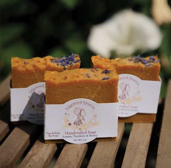 Edgewood Apiaries Soap - Turmeric Facial & Body Bar