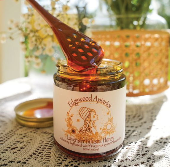 Edgewood Apiaries - Lavender Infused Honey