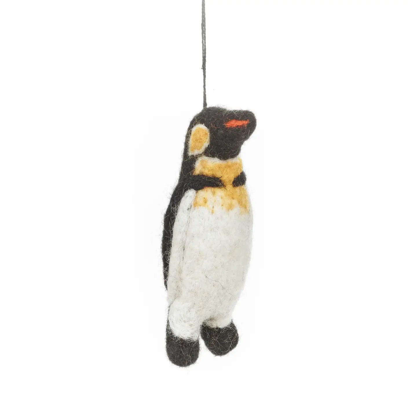 Handmade Felt Ornament - Eddie the Emperor Penguin