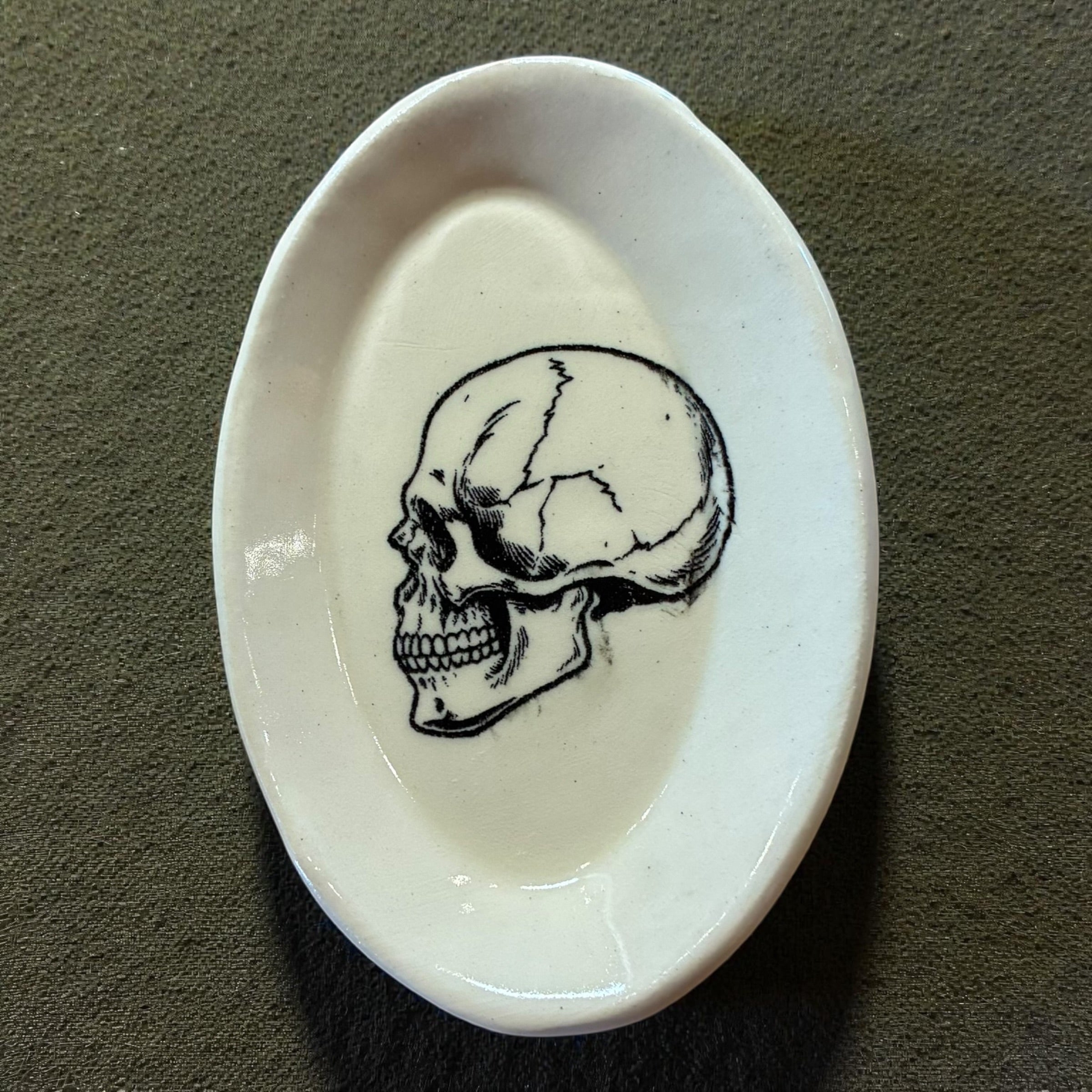 Boot Sole Pottery - Trinket / Teabag Tray