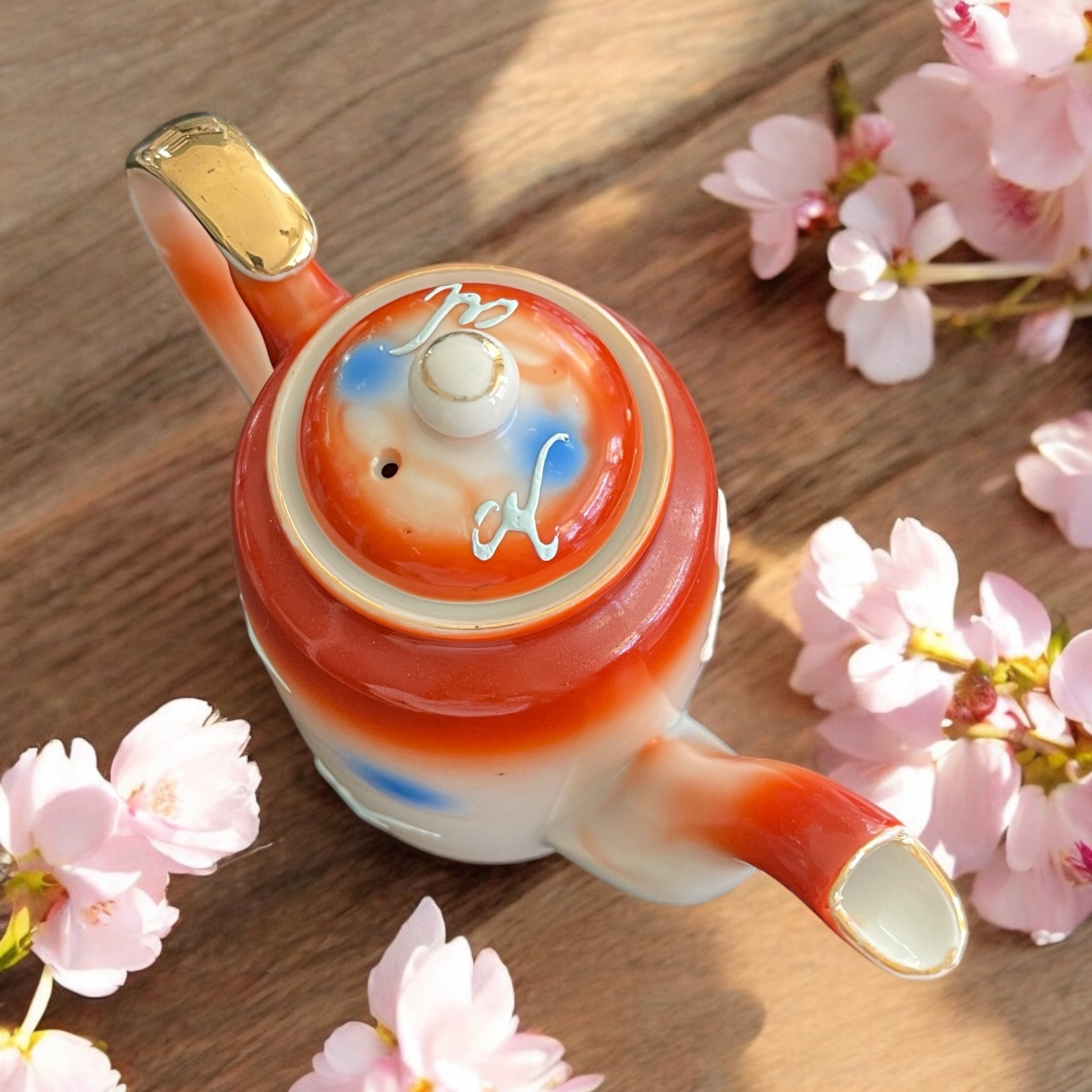 Vintage Teapot - Geisha Dragon (Japan)