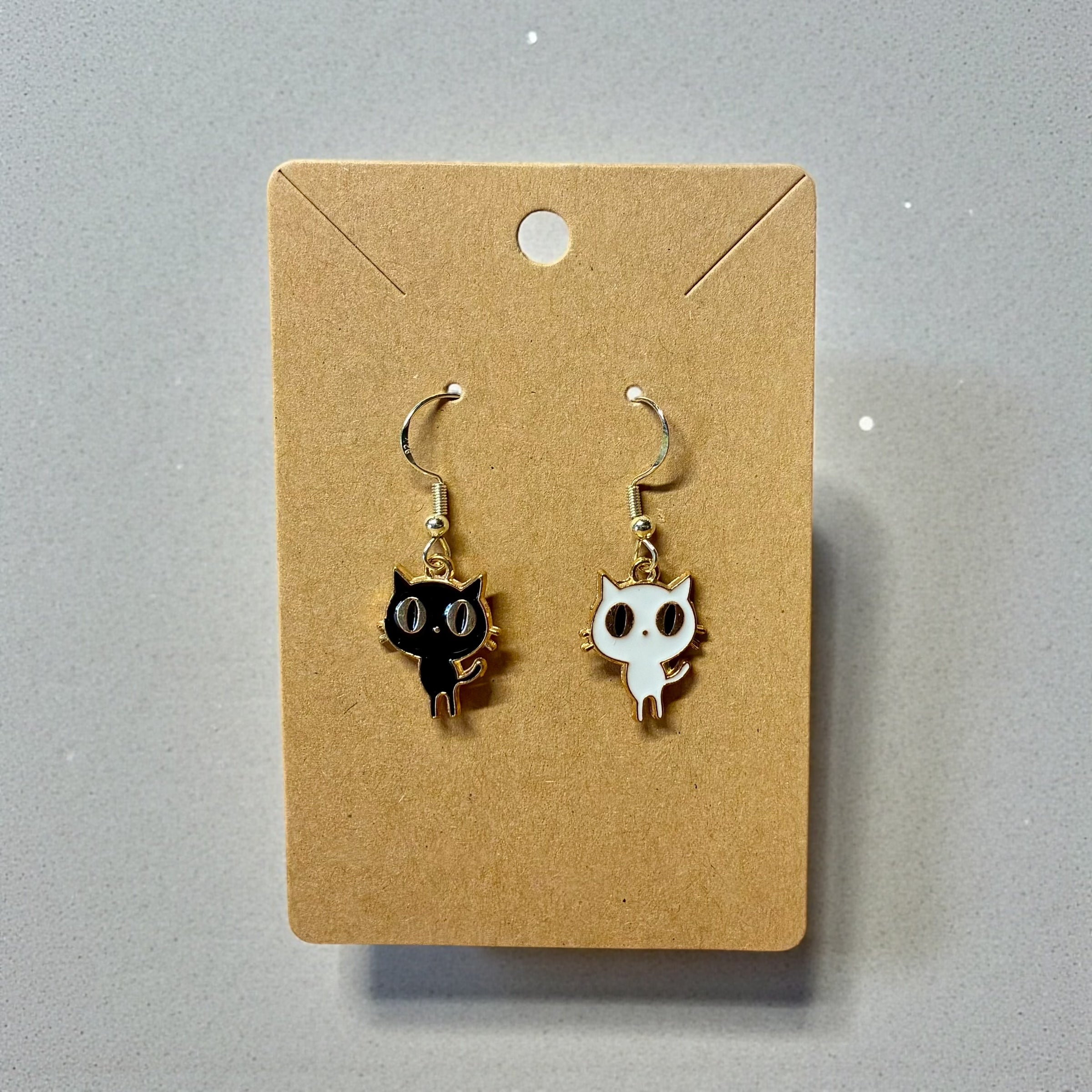 Steamed Stardust Earrings - Cats