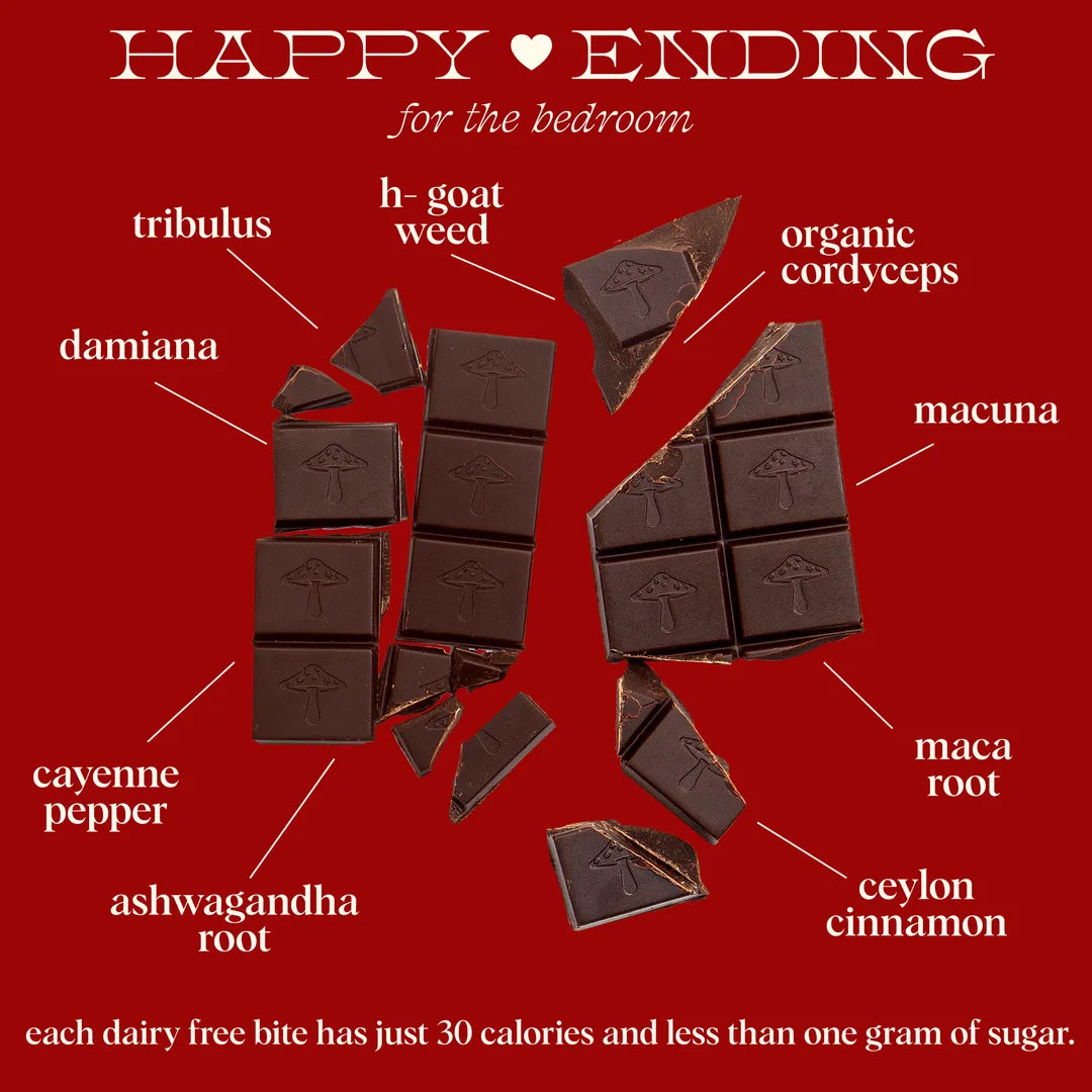 Mushroom Chocolates - Happy Ending Singles