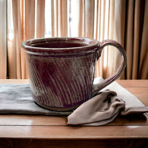 Vintage Mug - Pink/Blue (Unknown)