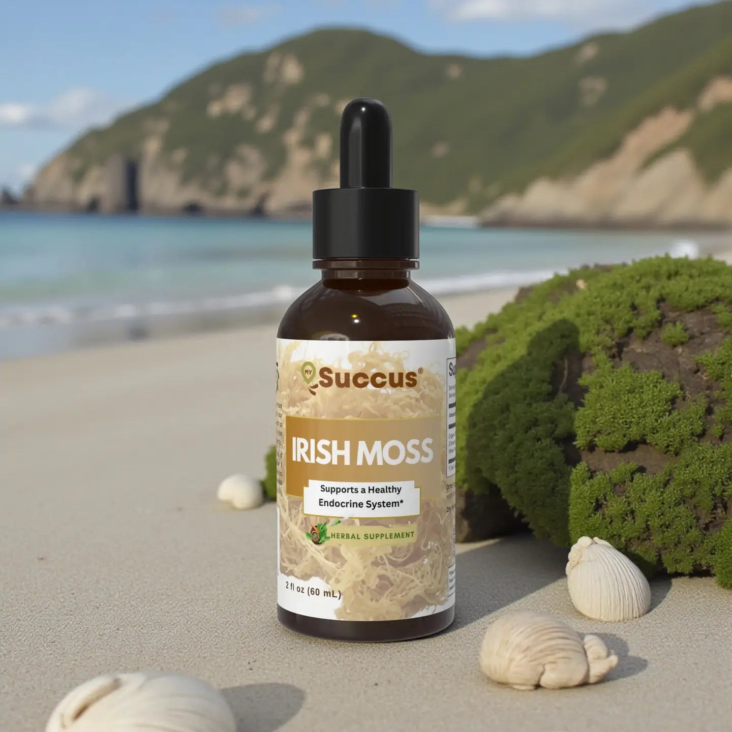 Irish Sea Moss Tincture - Endocrine System Support
