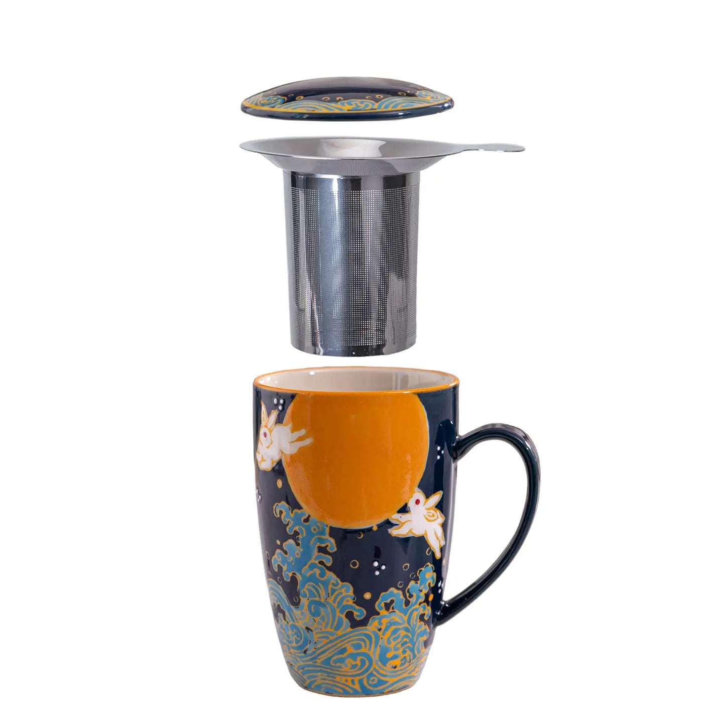 Moon Rabbit Mug & Infuser