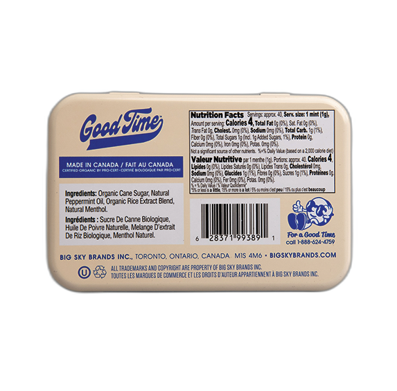 Good Time Organic Mints