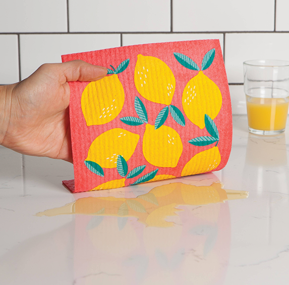 Swedish Sponge Cloth - Poppy