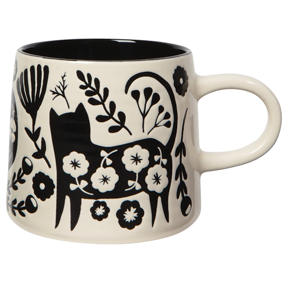 Imprint Stoneware Mug - Catbloom