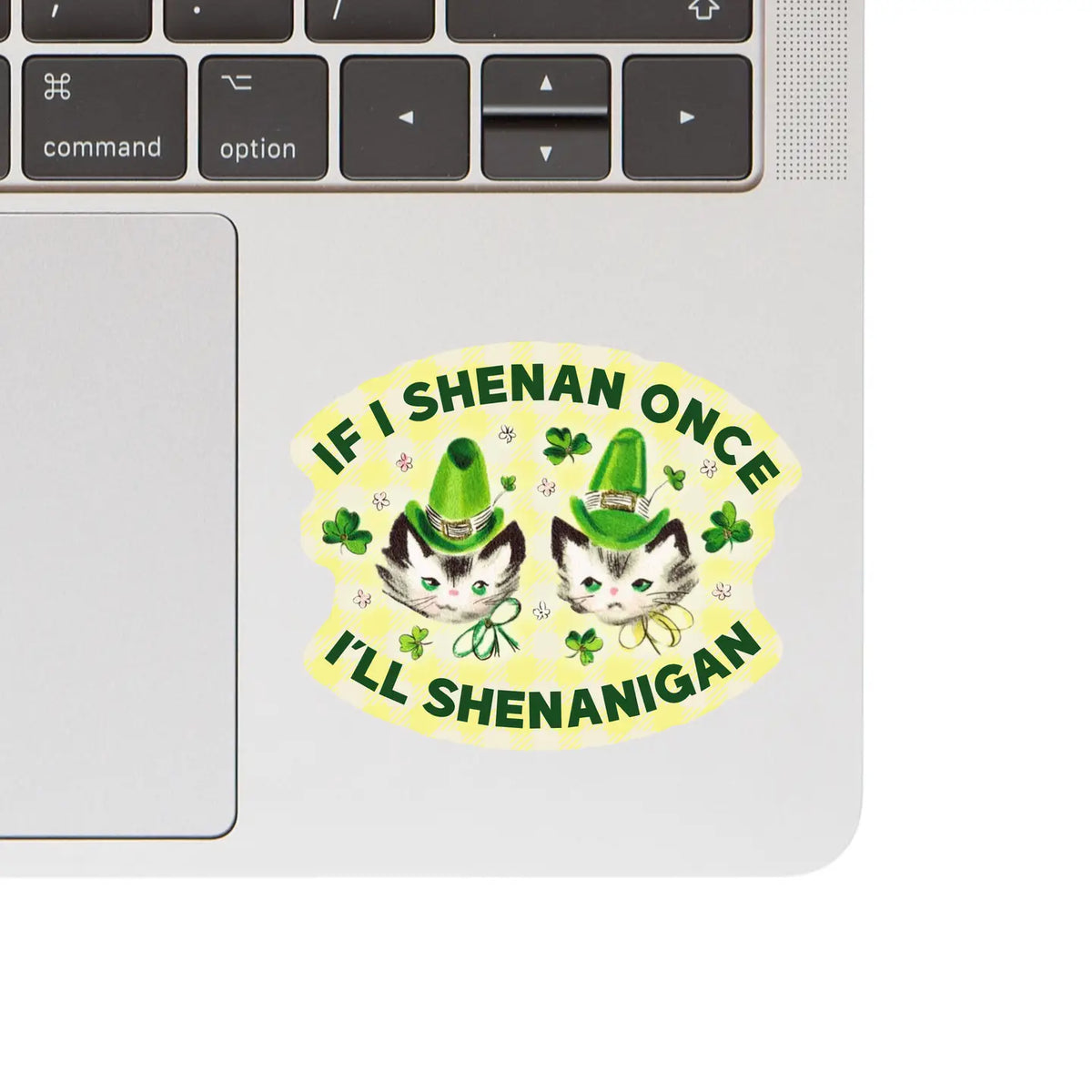 Vinyl Sticker - Lucky Shenanigan Cat