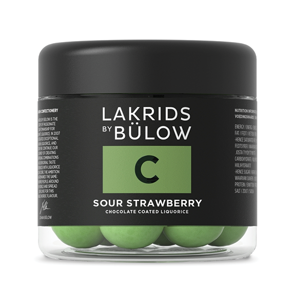 Danish Chocolate Covered Licorice - Sour Strawberry