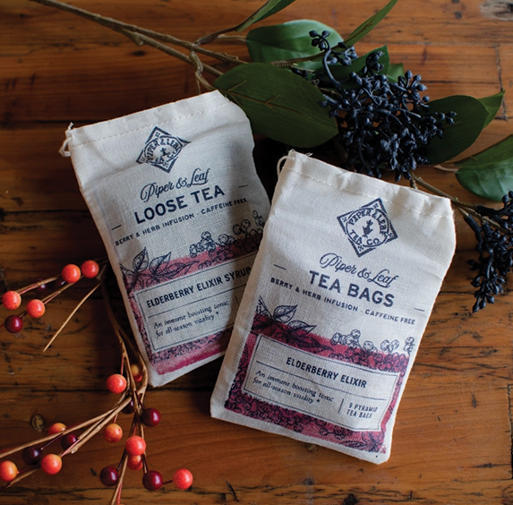 Piper & Leaf Tea Bags - Elderberry Elixir