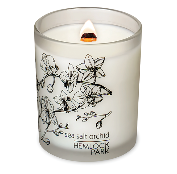 Sea Salt Orchid (7.2 oz Frosted Jar Candle)