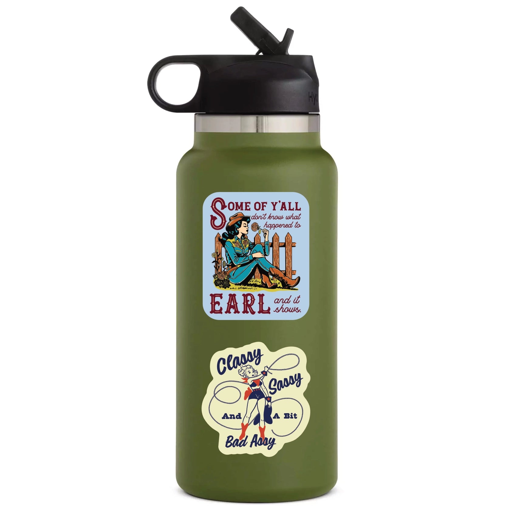 Vinyl Sticker - Country Cowgirl Song Friendship