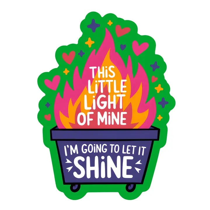 Vinyl Sticker - Dumpster Fire