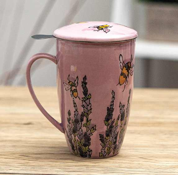 Spring Honeybee Mug & Infuser