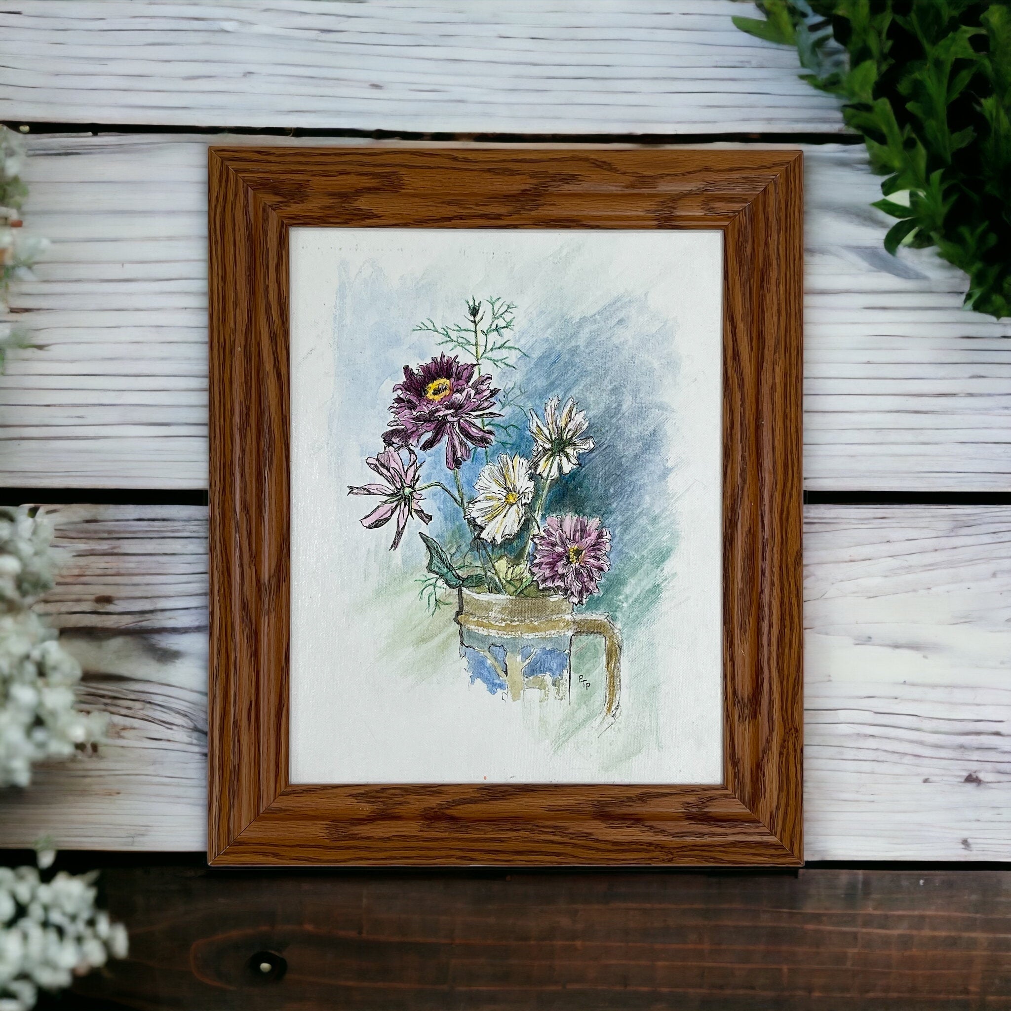 “Flowers in a Mug" by P.T. Palmieri