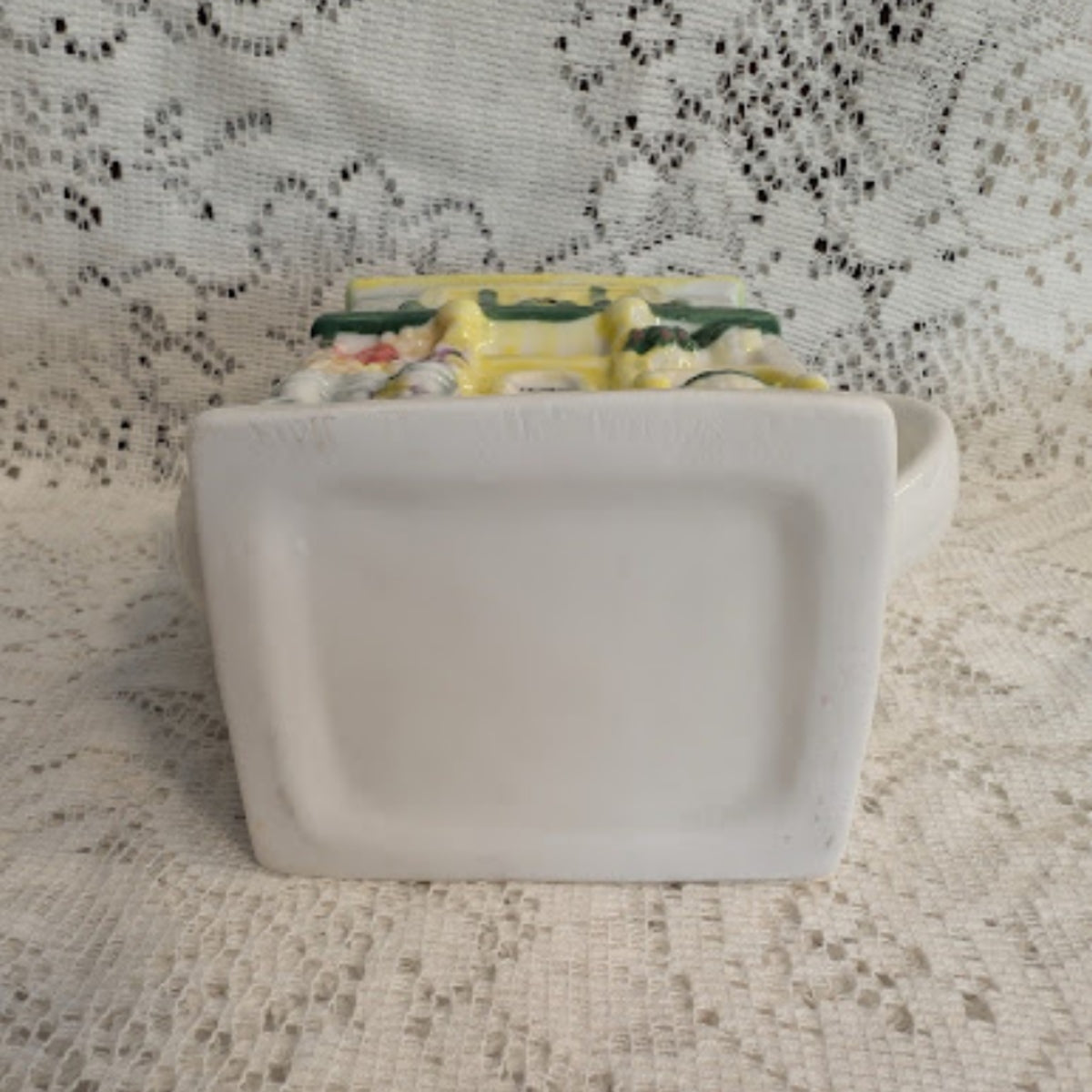 Vintage Cottage House Teapot