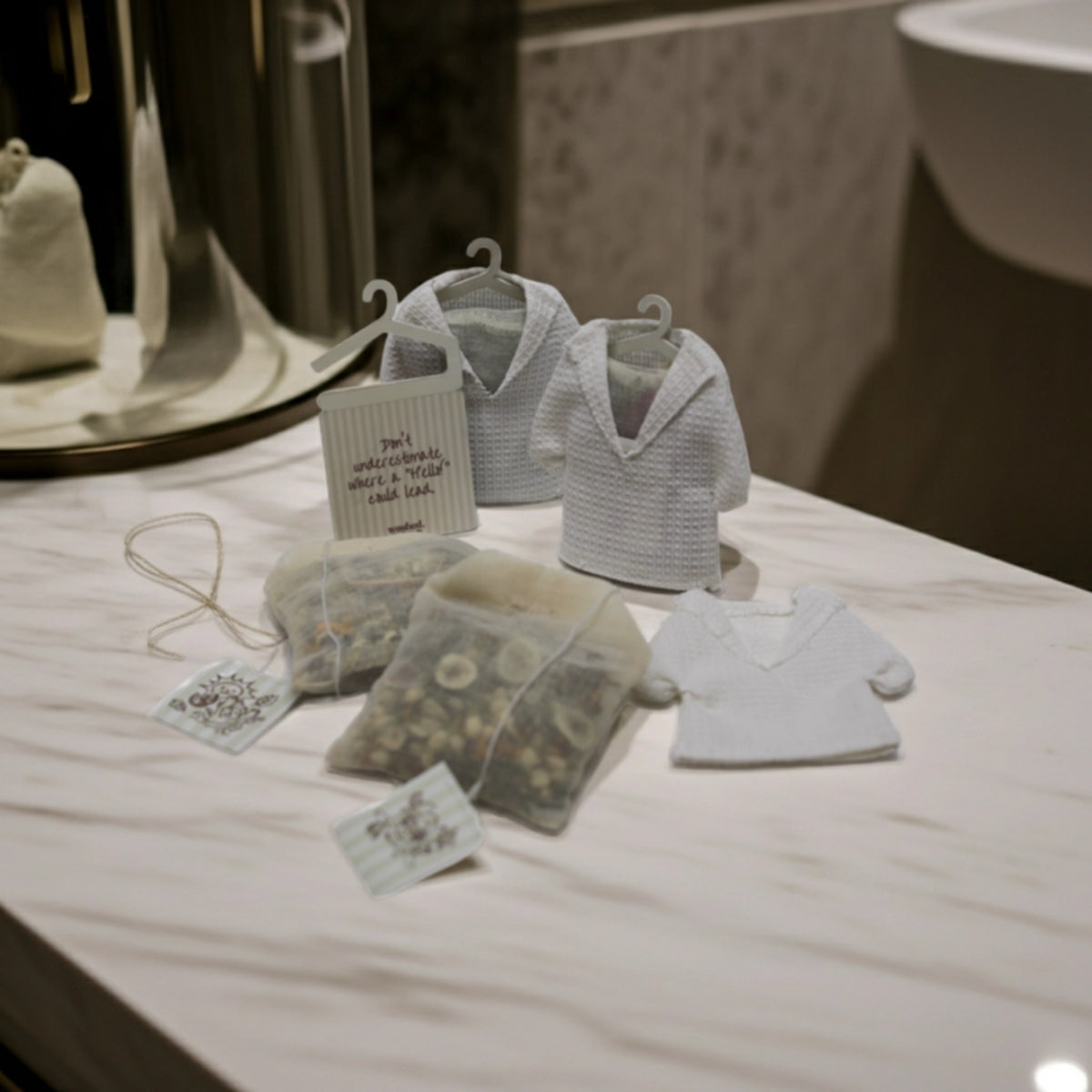 Washed Bath Tea Bags