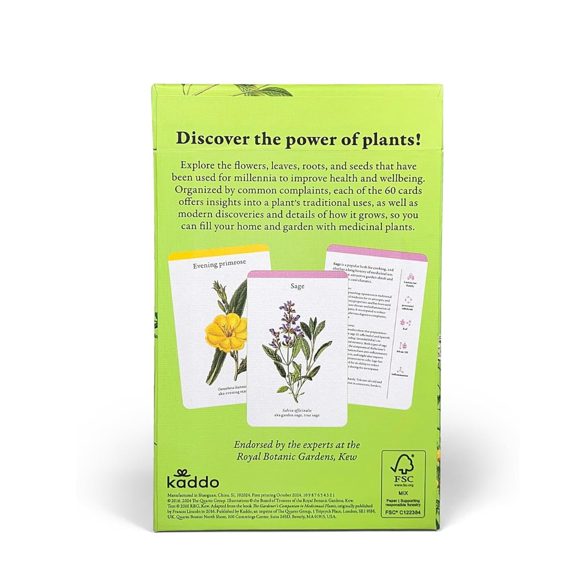 A Cabinet Full of Medicinal Plants: A Practical Card Deck