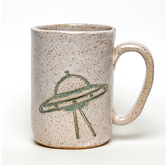 Flying Saucer/UFO Mug (14oz)