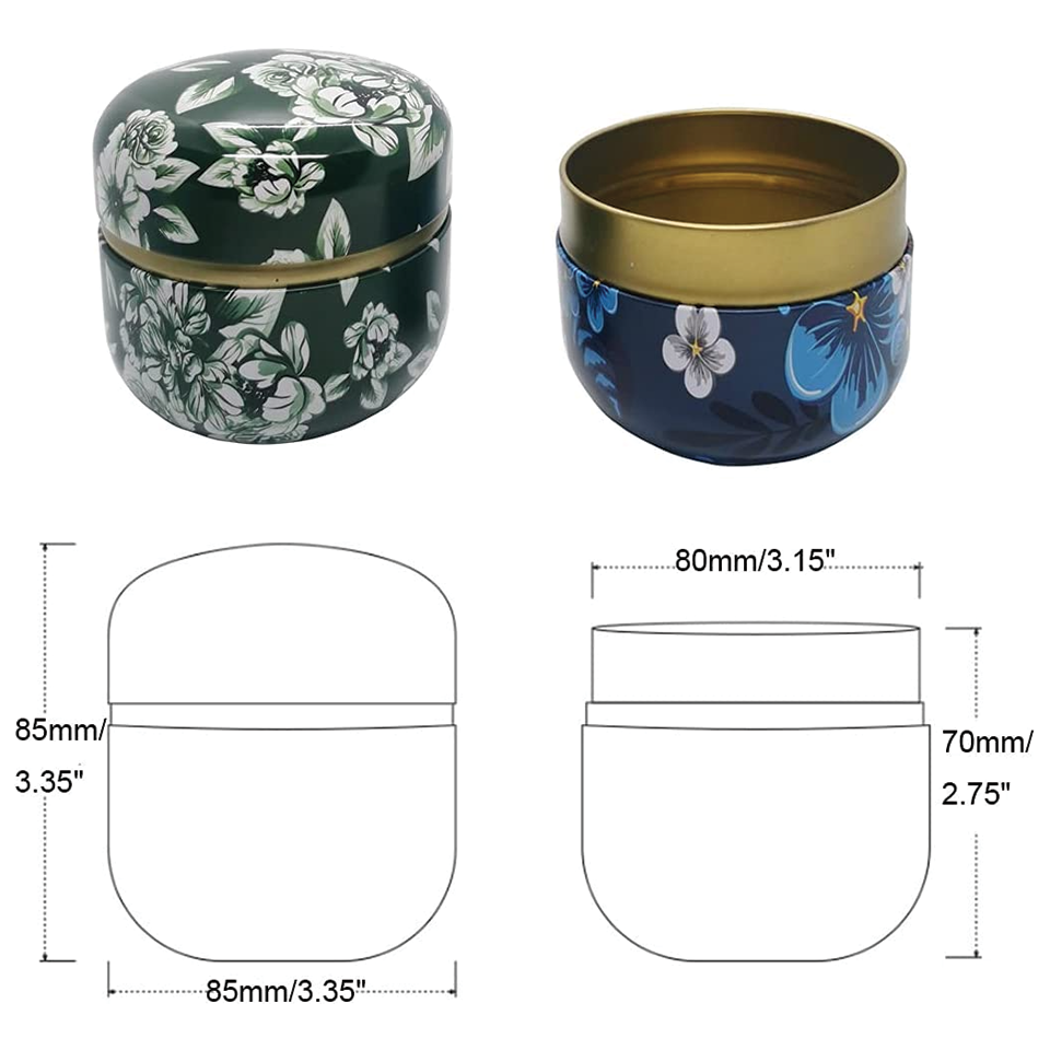 Japanese Tea Tins (2 ounces)