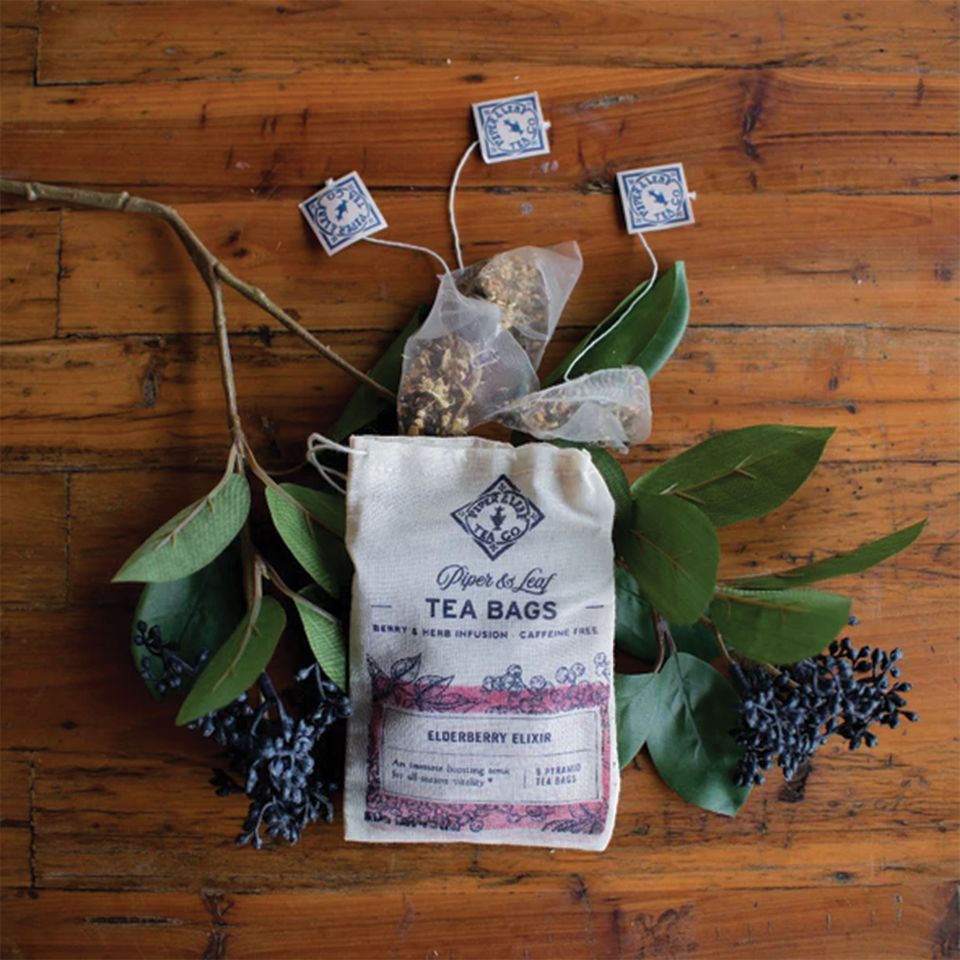 Piper & Leaf Tea Bags - Elderberry Elixir