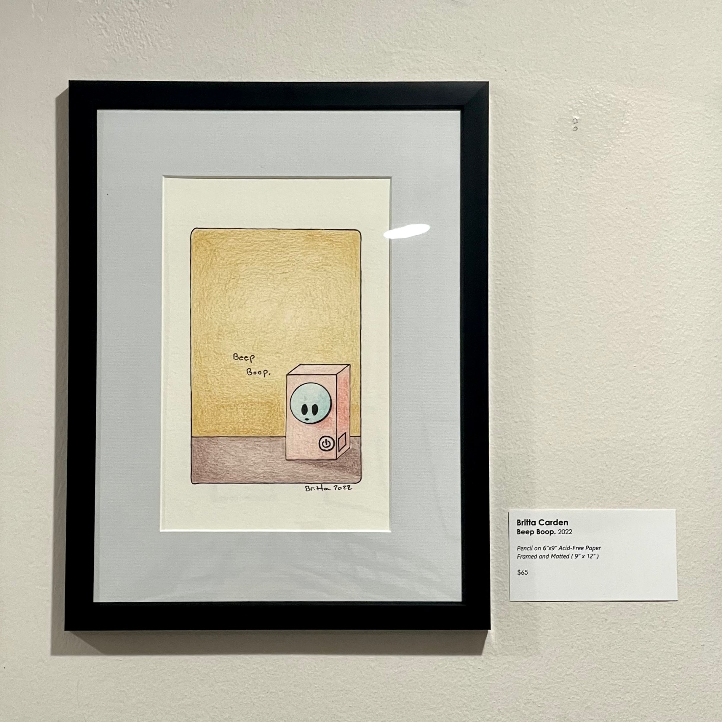 "Beep Boop." by Britta Gomez