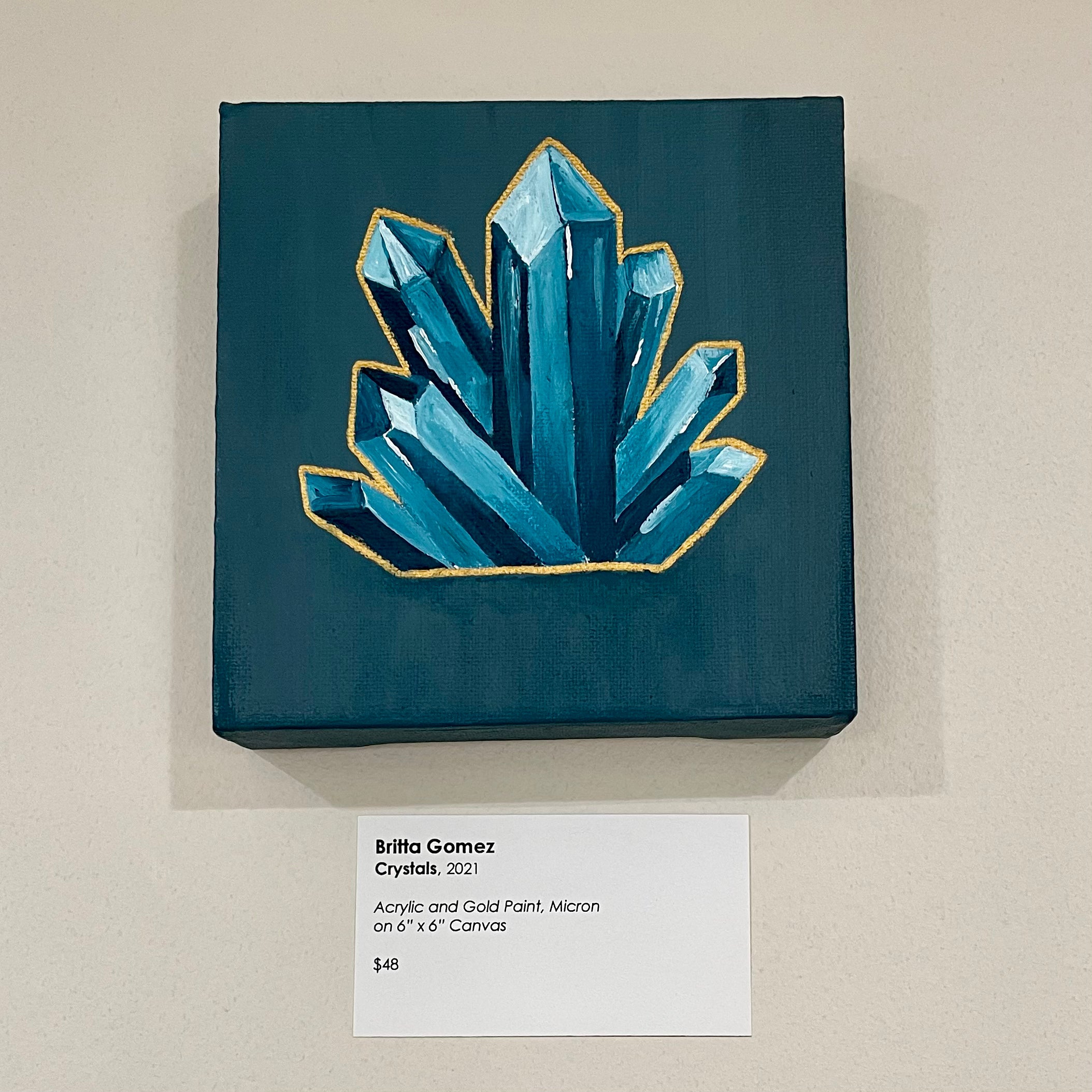 "Crystals" by Britta Gomez