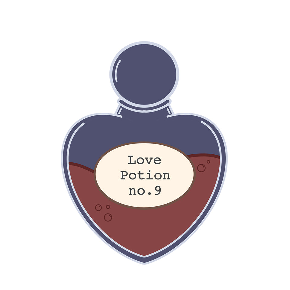 Vinyl Sticker - Love Potion No. 9