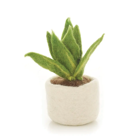 Handmade Felt Miniature Plant - Sanseveria