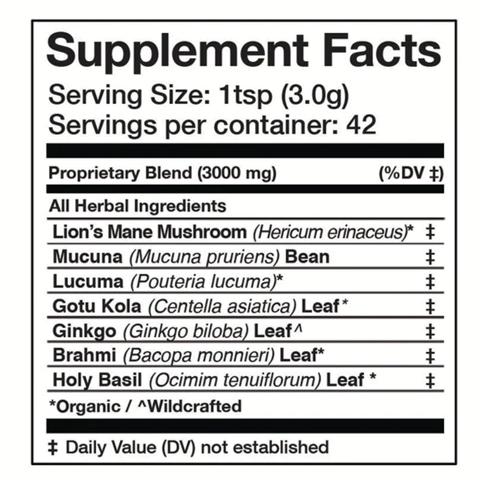 The Mind Powder - Adaptogenic Brain Nootropic