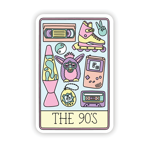 Vinyl Sticker - the 90s Tarot