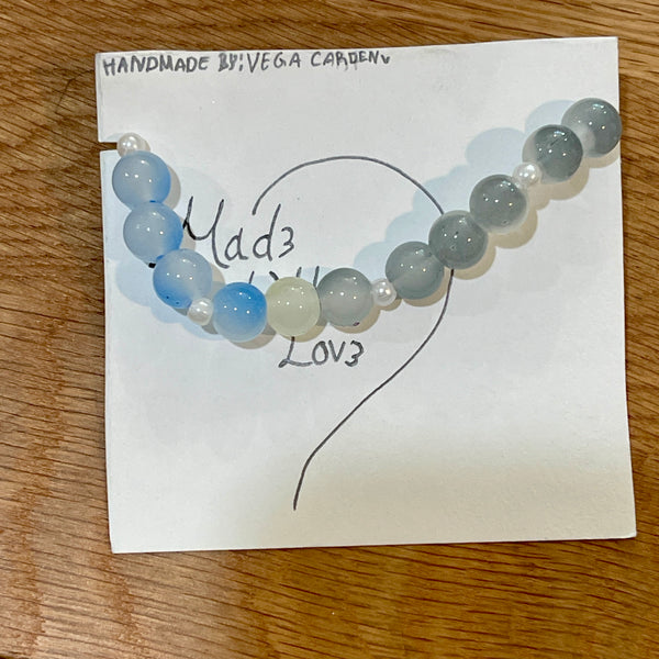 Glass Bead Bracelet - Zodiac
